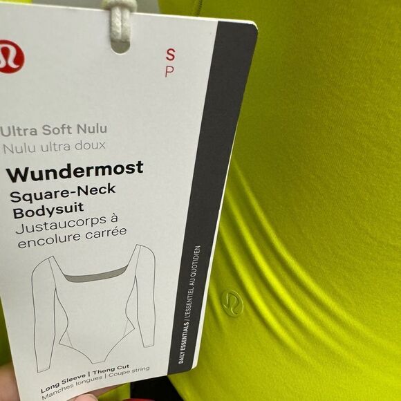 Lululemon Wundermost Square-Neck Long-Sleeve Bodysuit - Picture 7 of 8
